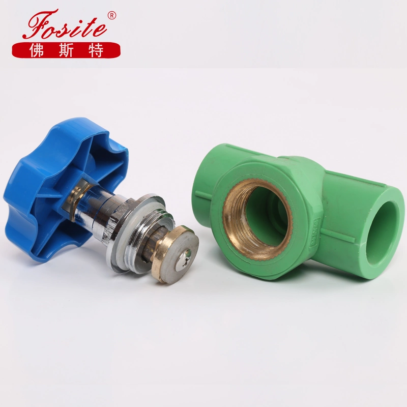 High Quality PPR Pipe Fitting Building Material Plastic Stop Valve Gate Valve
